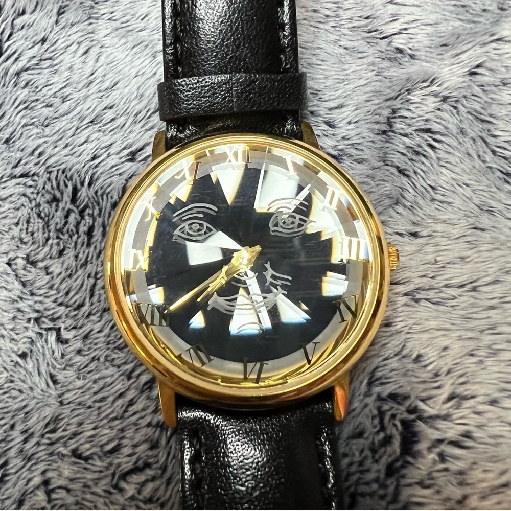 Rare FAO Schwarz by Fossil Limited Edition Moon Face Watch - Picture 3 of 9